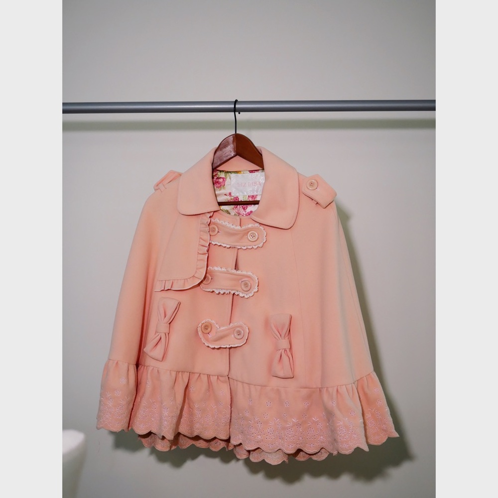 Liz Lisa Coral/Pink Cloak
